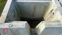 2 MAXWELL CONCRETE WATER TROUGHS - 4