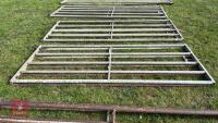 2 X 9' 8 HEAVY DUTY YARD GATES" - 3