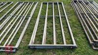 2 X 9' 8 HEAVY DUTY YARD GATES" - 5