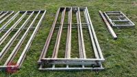 3 X 9' 6 HEAVY DUTY YARD GATES" - 2