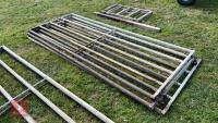 3 X 9' 6 HEAVY DUTY YARD GATES" - 3