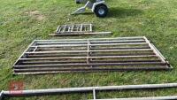 3 X 9' 6 HEAVY DUTY YARD GATES" - 4