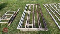 3 X 9' 6 HEAVY DUTY YARD GATES" - 6