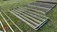 2 X 11' 4 HEAVY DUTY YARD GATES" - 5