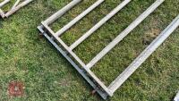 2 X 11' 4 HEAVY DUTY YARD GATES" - 8