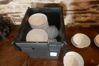 60 SIDE PLATES & 60 BOWLS - 2