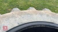 2 MICHELIN 18.4/R34 TRACTOR TYRES - 4