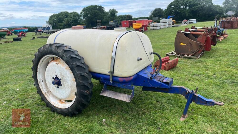 1500L MOBILE WATER BOWSER