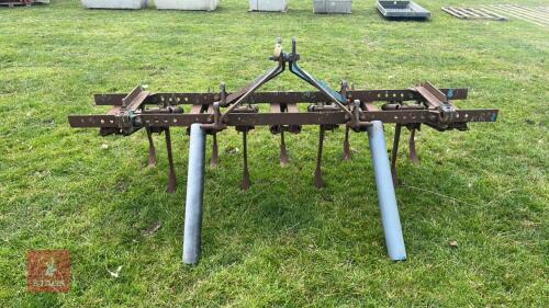 8' RANSOMES 9 LEG SPRING TINE CULTIVATOR
