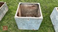 2' X 2' X 2' GALVANISED WATER TANK - 3