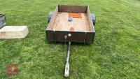 2M X 1.2M SINGLE AXLE CAR TRAILER - 3