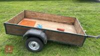 2M X 1.2M SINGLE AXLE CAR TRAILER - 5