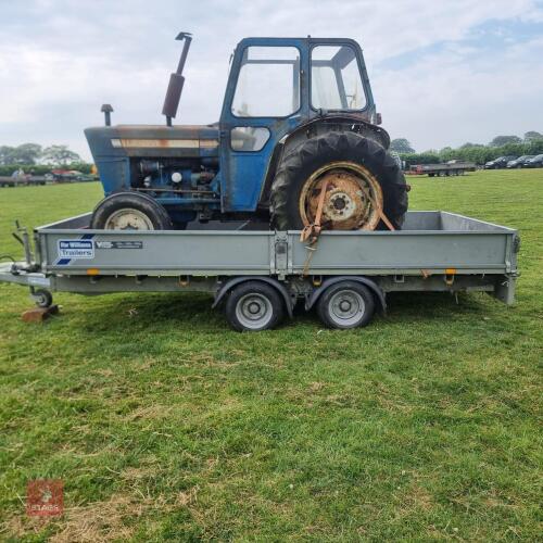 IFOR WILLIAMS 14' FLATBED TRAILER