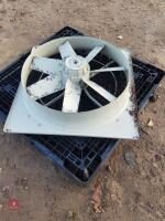 EXTRACTION FAN (2) AND COWLING - 4