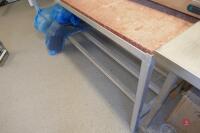 SS 6' x 2' KITCHEN WORK TABLE - 3