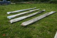 UNUSED 4M X 2.1M WINDBREAK - 9