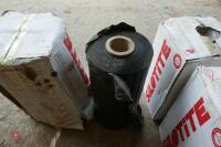 8 ROLLS OF 500MM BLACK BALE WRAP - 3