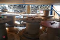 10 WOODEN BOBBIN REELS - 3