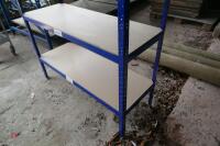 77'' X 1.2M SINGLE BAY PALLET RACKING