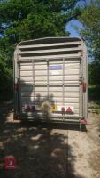 IFOR WILLIAMS LIVESTOCK TRAILER - 12