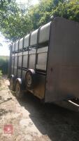 IFOR WILLIAMS LIVESTOCK TRAILER - 13