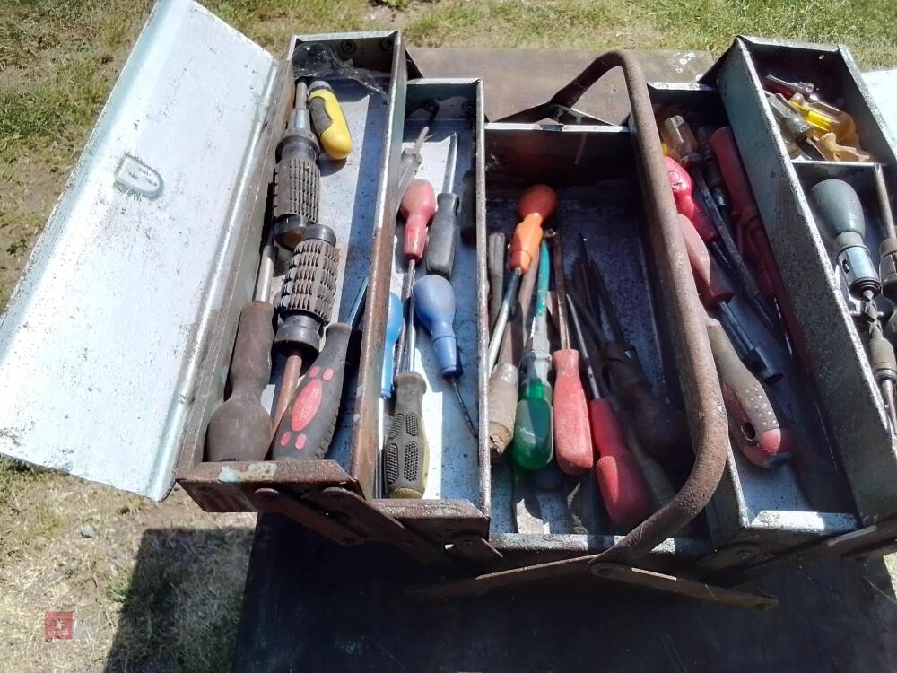 BOX OF SCREWDRIVERS