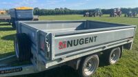 NUGENT 8' X 5' 10 FLAT BED TRAILER" - 3