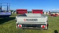 NUGENT 8' X 5' 10 FLAT BED TRAILER" - 6