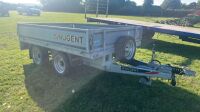 NUGENT 8' X 5' 10 FLAT BED TRAILER" - 10