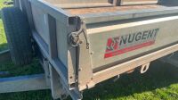 NUGENT 14' X 6' 6 TWIN AXLE TRAILER" - 3