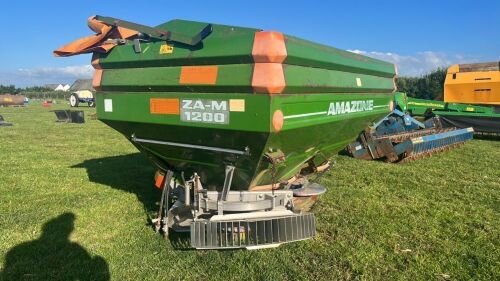 AMAZONE ZA-M 1200 FERTILISER SPREADER