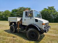 UNIMOG U1300 WITH HYDRAULIC CRANE - 2