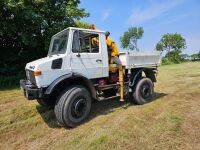 UNIMOG U1300 WITH HYDRAULIC CRANE - 4