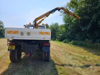 UNIMOG U1300 WITH HYDRAULIC CRANE - 12