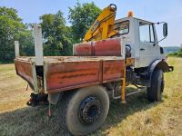 UNIMOG U1300 WITH HYDRAULIC CRANE - 17