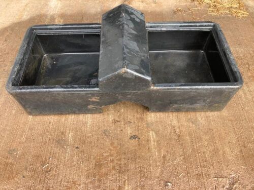 TWO SMALL WATER TROUGHS