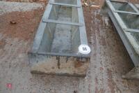 3' GALVANISED GROUND FEED TROUGH - 2