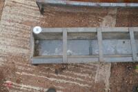 6' GALVANISED GROUND FEED TROUGH - 4