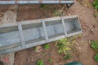 6' GALVANISED GROUND FEED TROUGH - 5