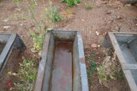 6' GALVANISED GROUND FEED TROUGH - 2