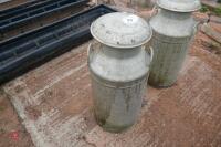 ALUMINIUM MILK CHURN