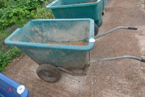 JFC GREEN WHEEL BARROW