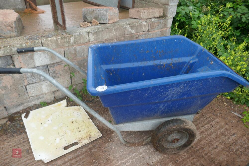 JFC BLUE WHEEL BARROW