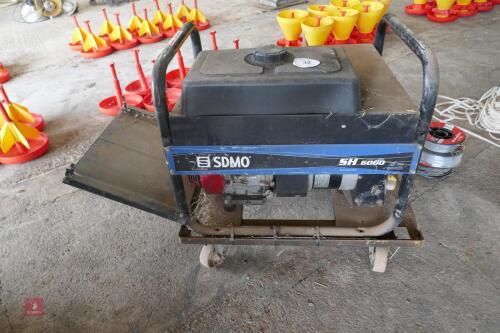 SDMO SH 6,000 PETROL GENERATOR