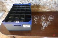 24 X 8HOZ WINE GLASSES