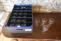 24 X 8HOZ WINE GLASSES