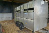 1997 IFOR WILLIAMS 12' LIVESTOCK TRAILER - 2