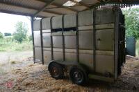 1997 IFOR WILLIAMS 12' LIVESTOCK TRAILER - 3