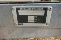 1997 IFOR WILLIAMS 12' LIVESTOCK TRAILER - 7