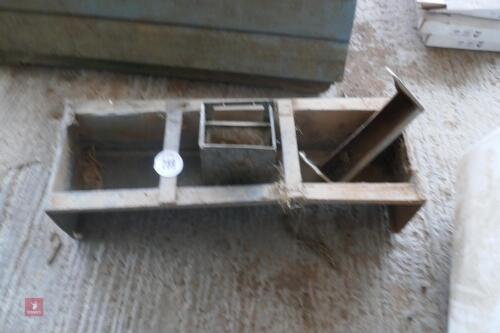 3' GALV GROUND TROUGH ETC